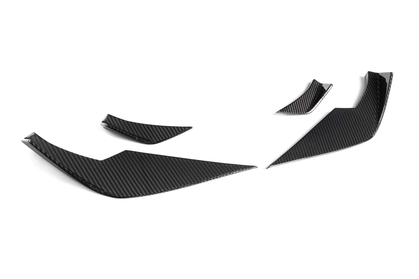 BMW G80/G82/G83 M3/M4 VS Aggressive Style Dry Carbon Fiber Front Bumper Canards