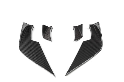 BMW G80/G82/G83 M3/M4 VS Aggressive Style Dry Carbon Fiber Front Bumper Canards