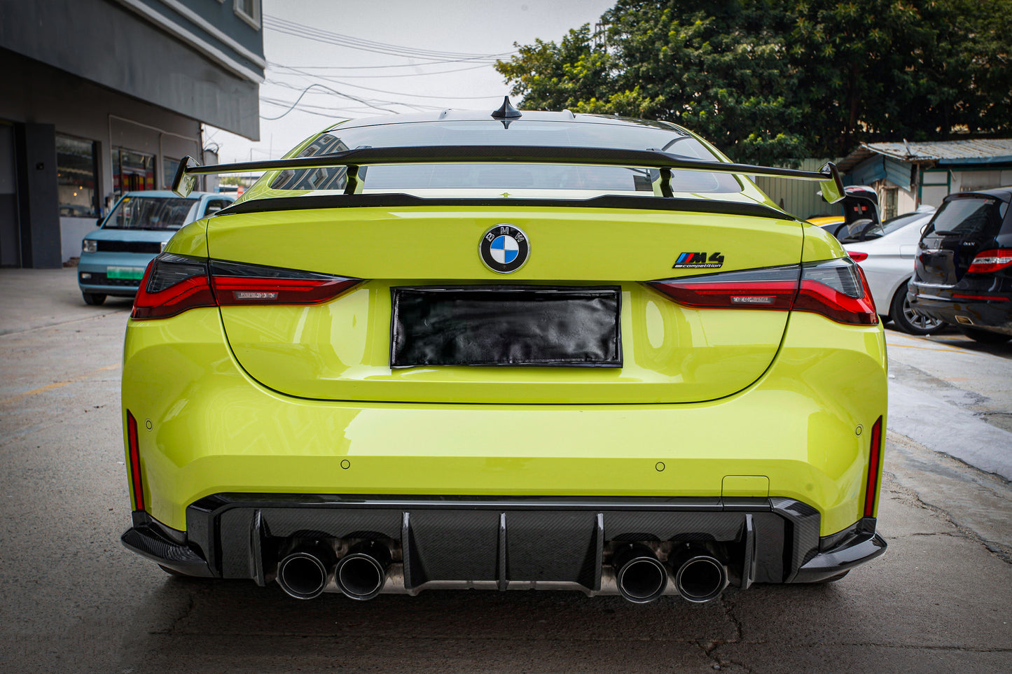 BMW G8X M2/M3/M4 Dry Carbon Fiber Wing, M-Performance Inspired