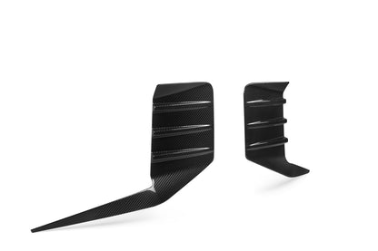 BMW G87 M2 M-Performance Inspired Dry Carbon Fiber Rear Bumper Attachment/Spats