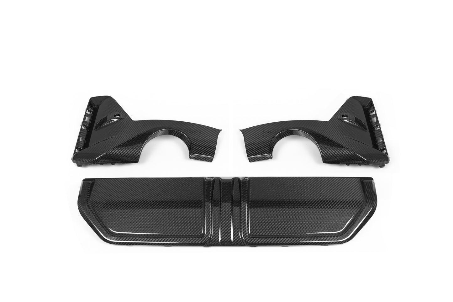 BMW G20 3-Series 330i/M340i LCI, M-Performance Style Dry Carbon Fiber Diffuser