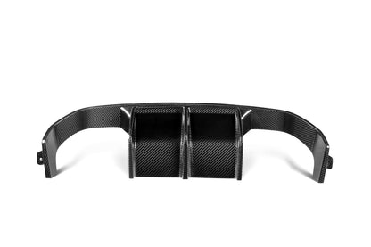 BMW F80/F82/F83 Dry Carbon Fiber 3-Piece V-Style Rear Diffuser Set