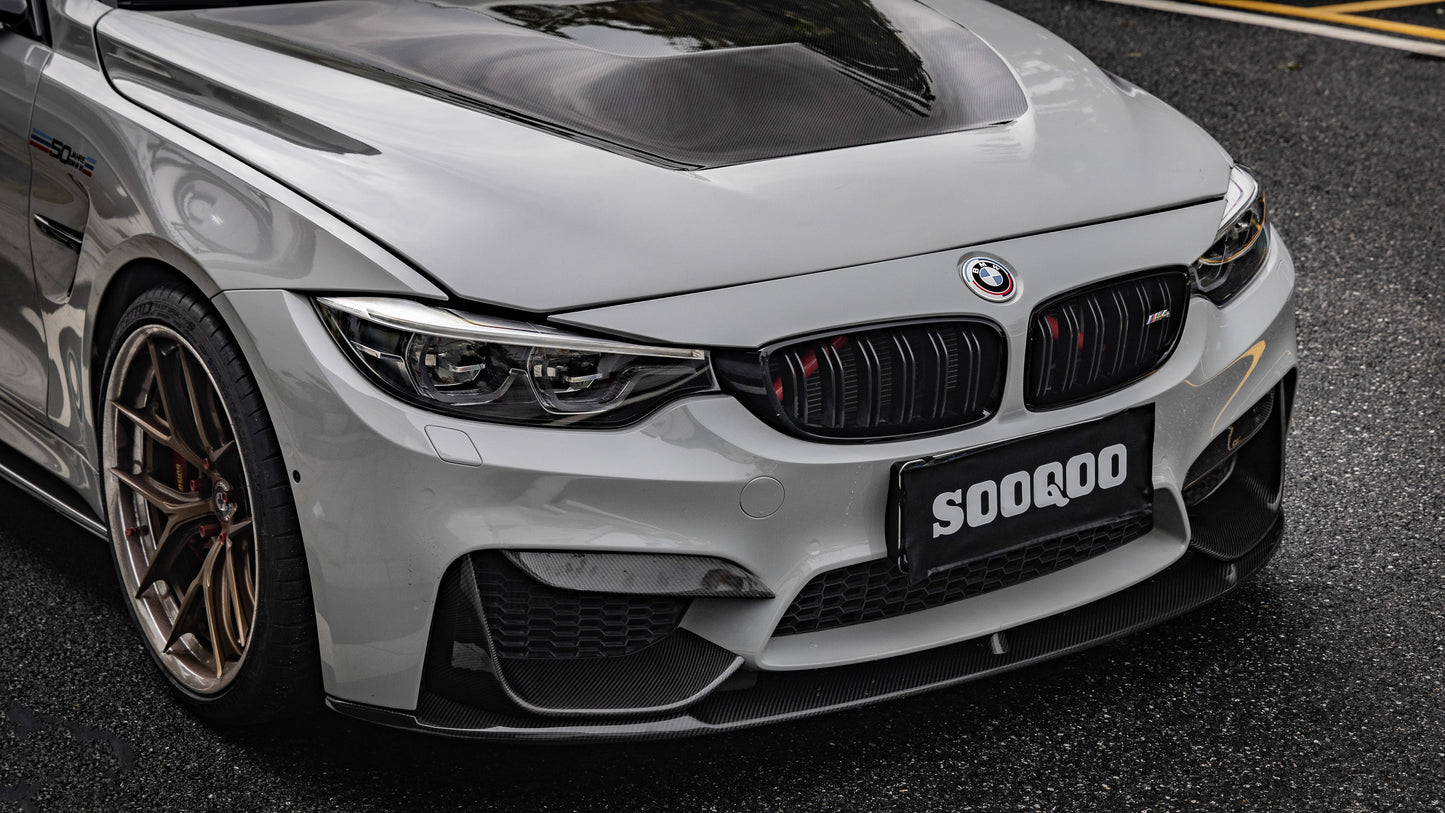 BMW F80/F82 M3/M4 Performance Inspired Dry Carbon Fiber Front Lip Splitter