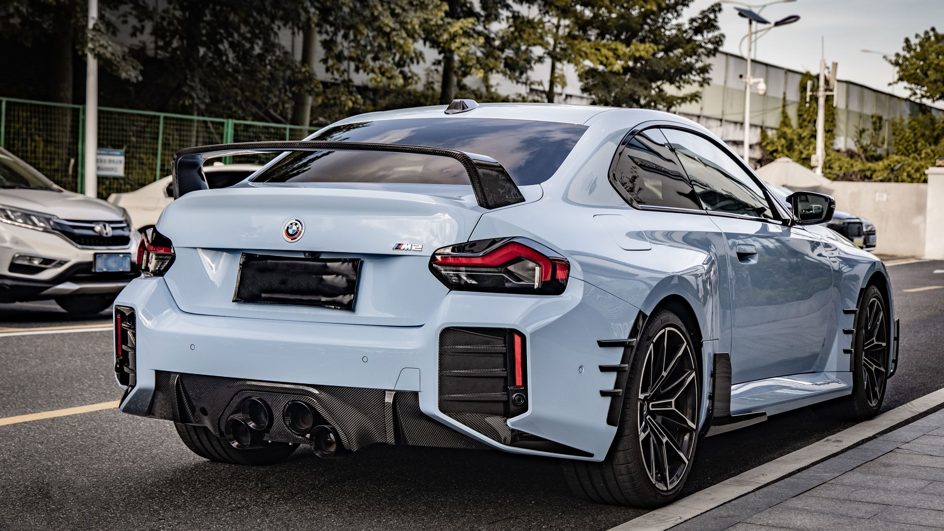 BMW G87 M2 M-Performance Inspired Dry Carbon Fiber Rear Wing – Shepherd ...