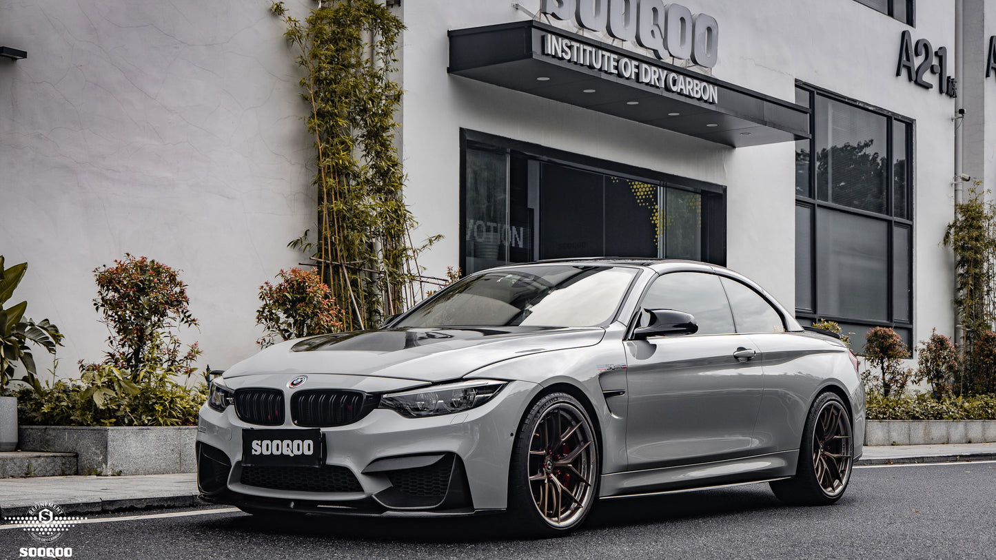 BMW F80/F82 M3/M4 Performance Inspired Dry Carbon Fiber Front Lip Splitter