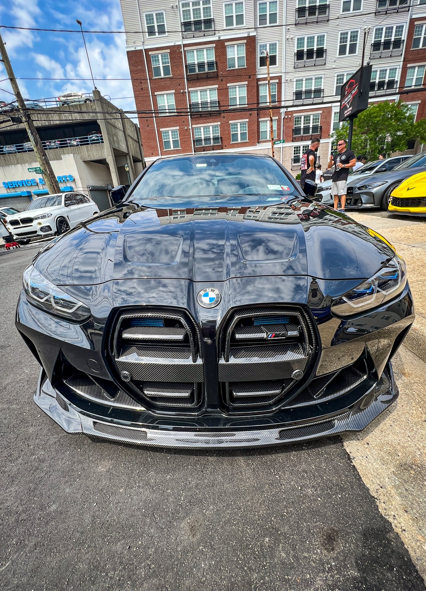 BMW G80/G82/G83 M3/M4 SQ-Aero Dry Carbon Fiber Front Grille