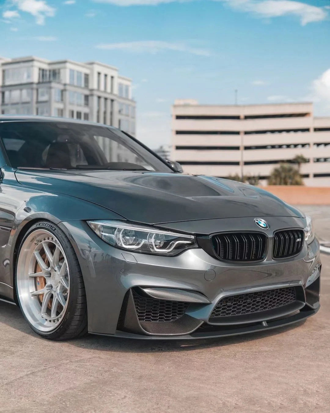 BMW F80/F82/F83 M-Performance Inspired Front Upper Splitters