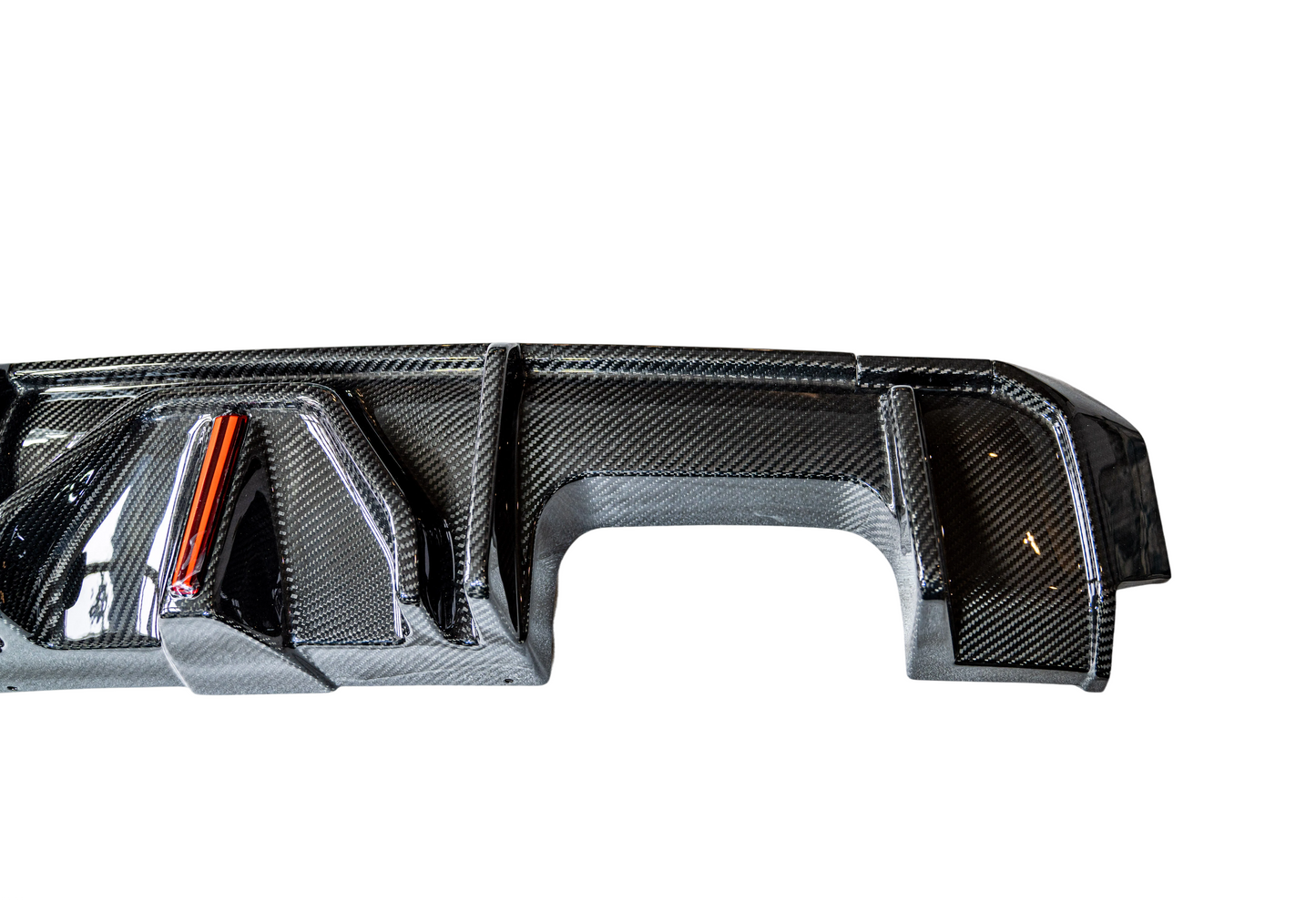 BMW G80/G82/G83 M3/M4 AS Style Dry Carbon Fiber Diffuser with LED Brake Light