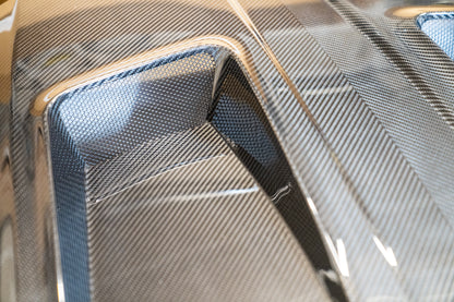 BMW G80/G82/G83 M3/M4 AN-Style Full Dry Carbon Fiber & Kevlar Vented Hood