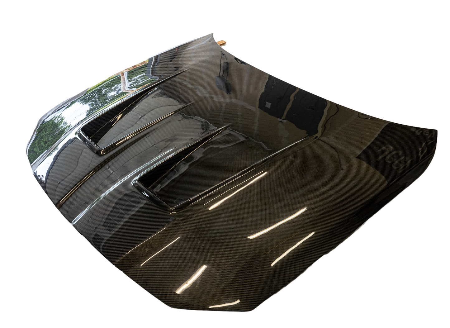 BMW G80/G82/G83 M3/M4 Dry Carbon Fiebr Competition Style Hood - Double Sided Carbon