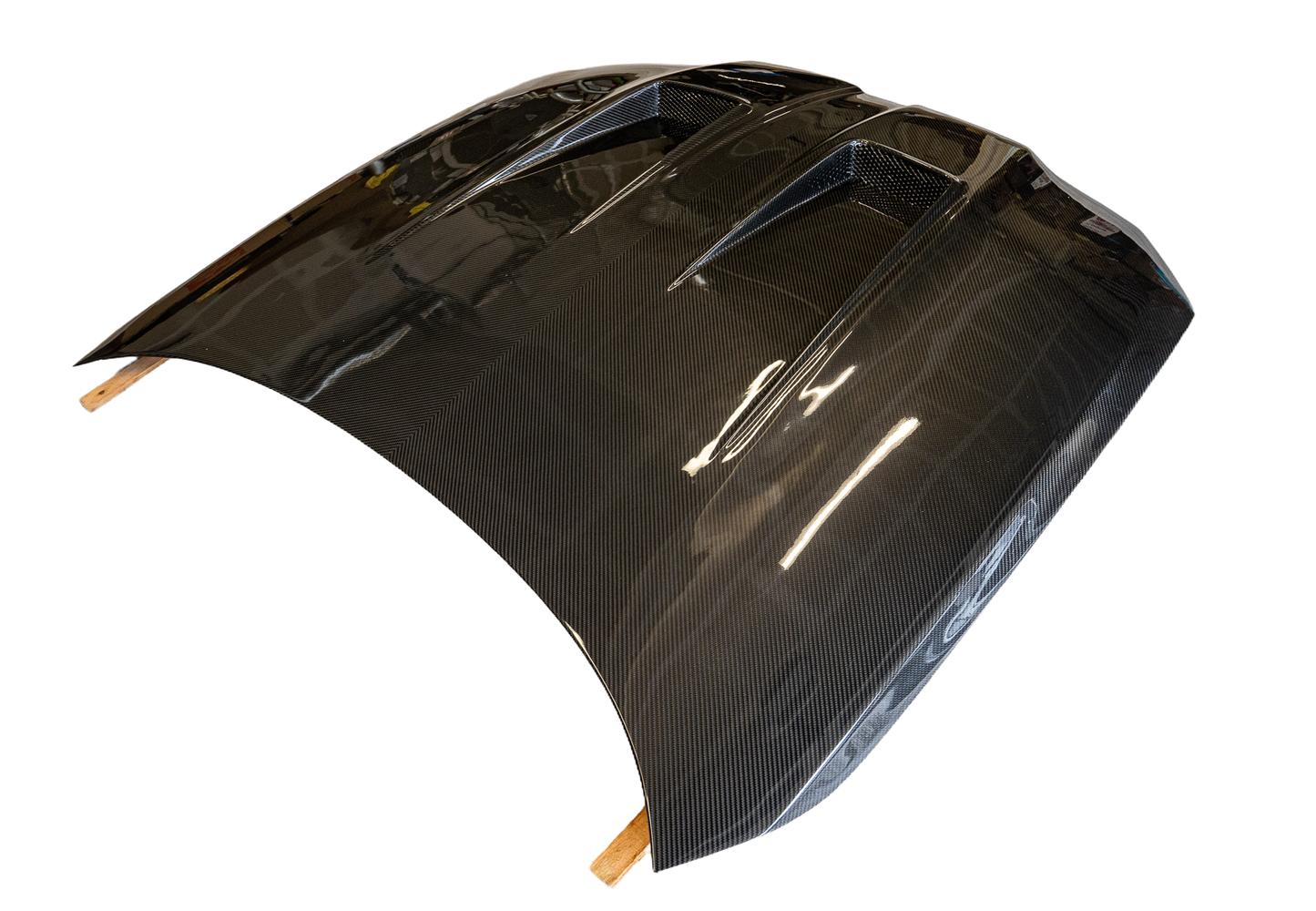 BMW G80/G82/G83 M3/M4 Dry Carbon Fiebr Competition Style Hood - Double Sided Carbon