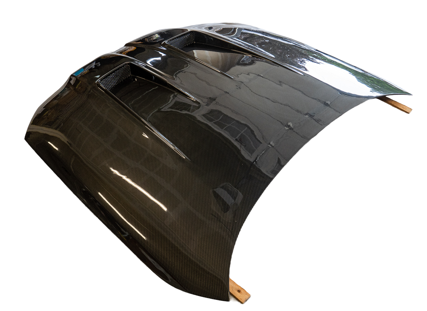 BMW G80/G82/G83 M3/M4 Dry Carbon Fiebr Competition Style Hood - Double Sided Carbon