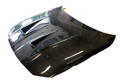 BMW G80/G82/G83 M3/M4 Dry Carbon Fiebr Competition Style Hood - Double Sided Carbon