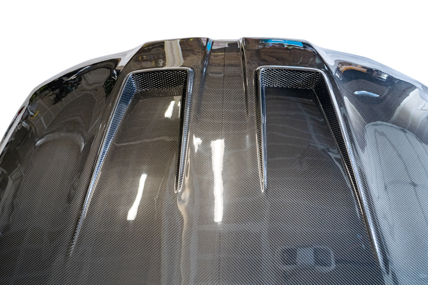 BMW G80/G82/G83 M3/M4 Dry Carbon Fiebr Competition Style Hood - Double Sided Carbon