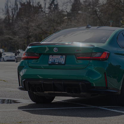 BMW G80 M3 CS Style Dry Carbon Fiber Rear Trunk Spoiler