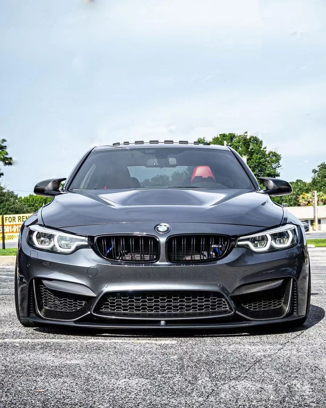 BMW F80/F82/F83 M-Performance Inspired Front Upper Splitters