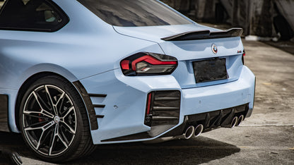 BMW G87 M2 M-Performance Inspired Dry Carbon Fiber Rear Trunk Spoiler