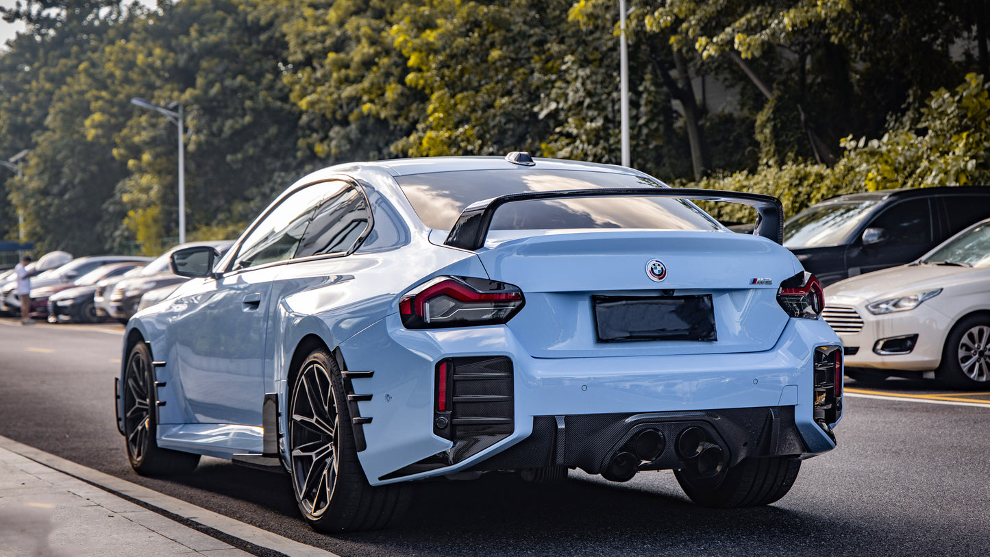 BMW G87 M2 M-Performance Inspired Dry Carbon Fiber Rear Wing