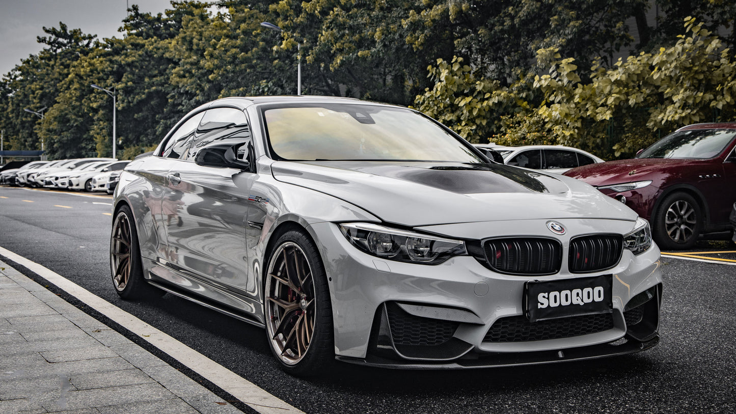 BMW F80/F82 M3/M4 Performance Inspired Dry Carbon Fiber Front Lip Splitter