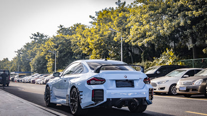 BMW G87 M2 M-Performance Inspired Dry Carbon Fiber Rear Wing