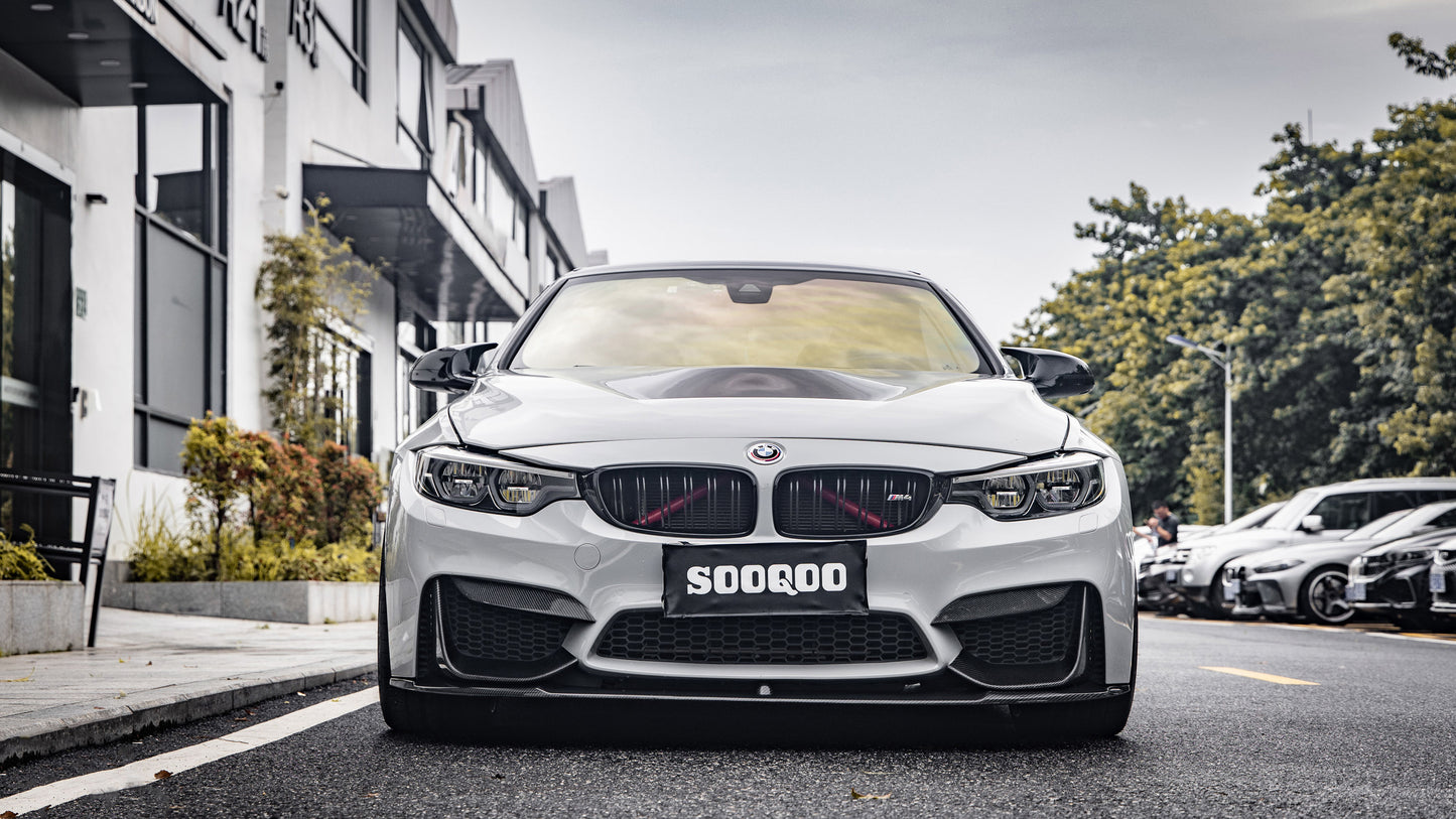 BMW F80/F82 M3/M4 Performance Inspired Dry Carbon Fiber Front Lip Splitter