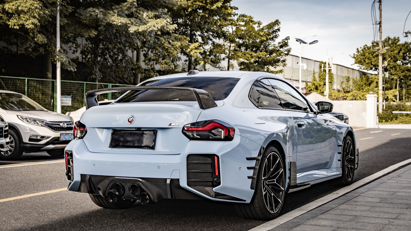 BMW G87 M2 M-Performance Inspired Dry Carbon Fiber Rear Wing