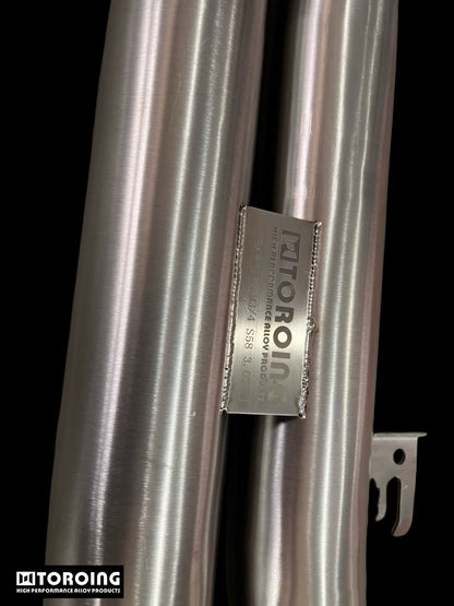 Toroing BMW G8X M2/M3/M4 GT4 Style High-Flow Equal-Length Midpipe – S58 Track Edition