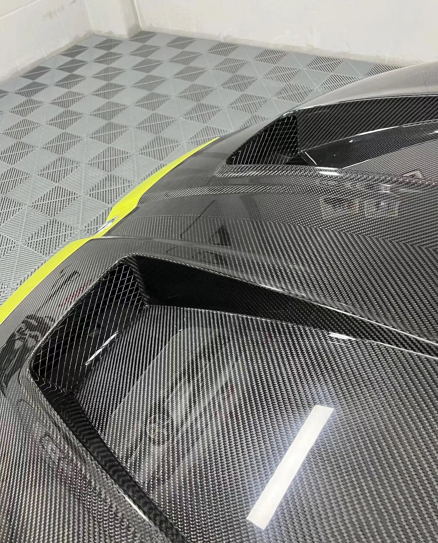 BMW G80/G82/G83 M3/M4 AN-Style Full Dry Carbon Fiber & Kevlar Vented Hood