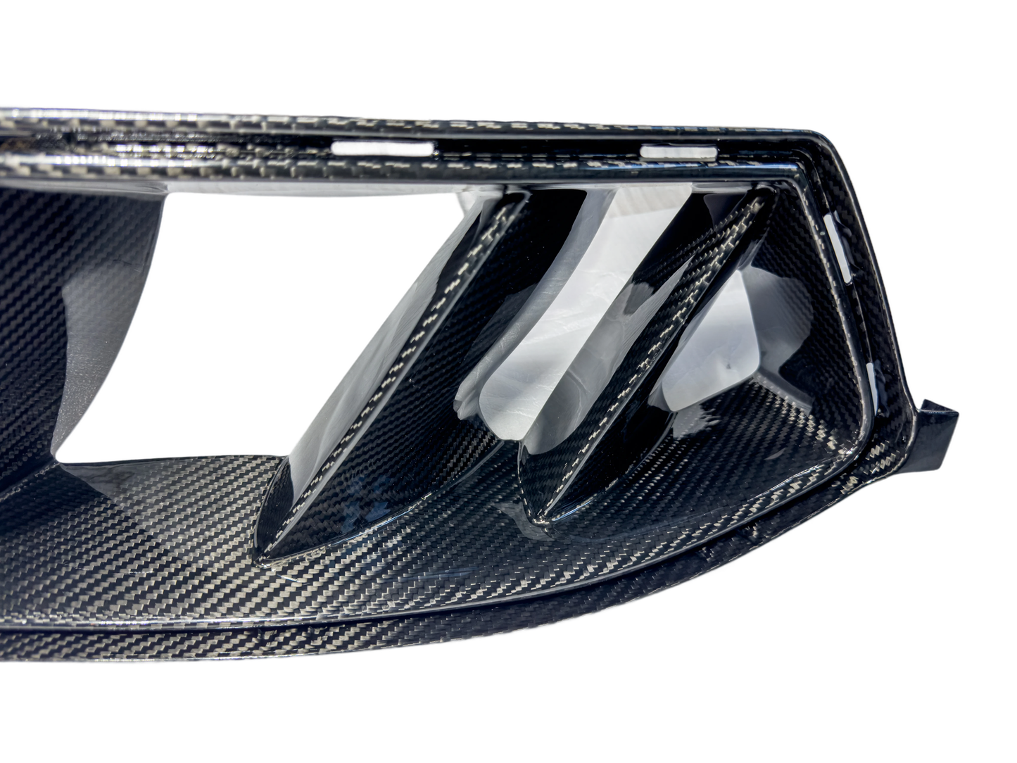 BMW G80/G82/G83 M3/M4 Dry Carbon Fiebr Dual Fin/Slats Style Front Air Ducts