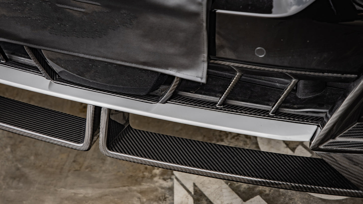 BMW G05 X5 LCI M-Performance Style Dry Carbon Fiber Front Lip