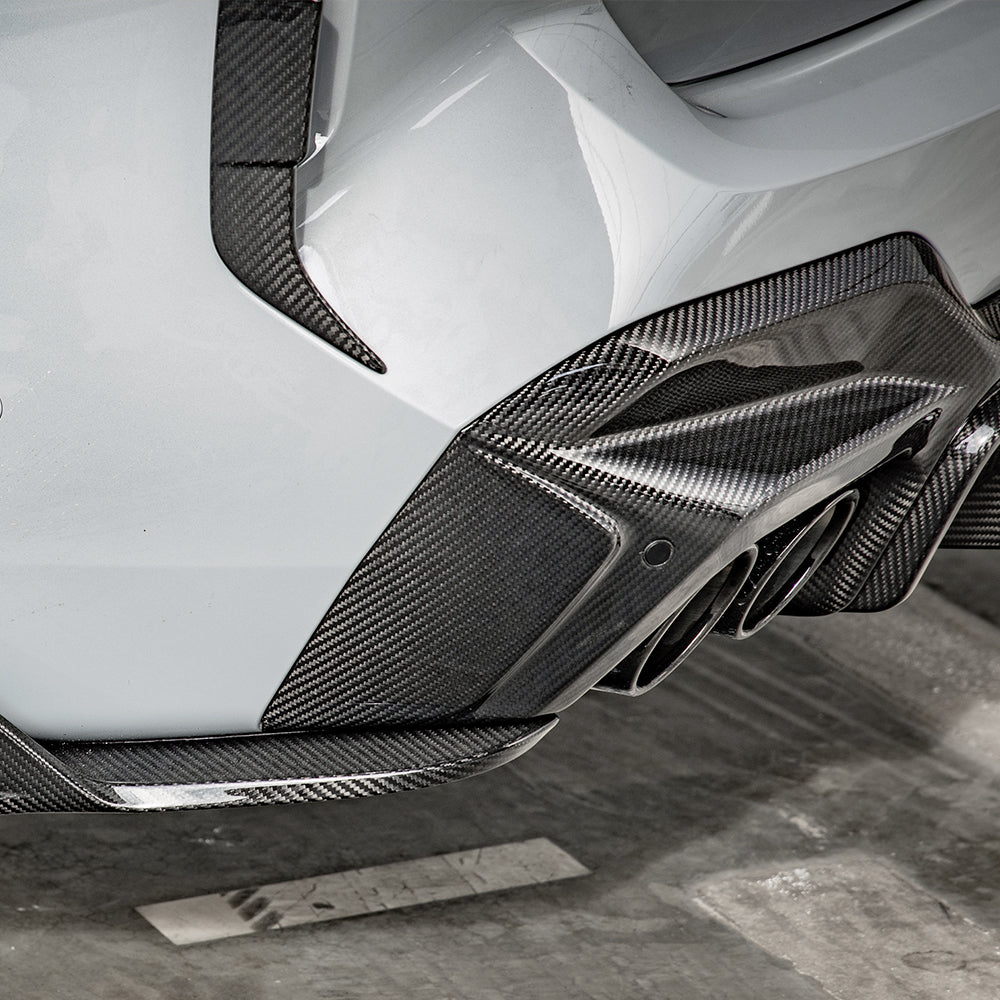 SOOQOO BMW X3M F97 Carbon Fiber Rear Diffuser