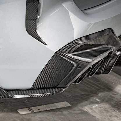 SOOQOO BMW X3M F97 Carbon Fiber Rear Diffuser