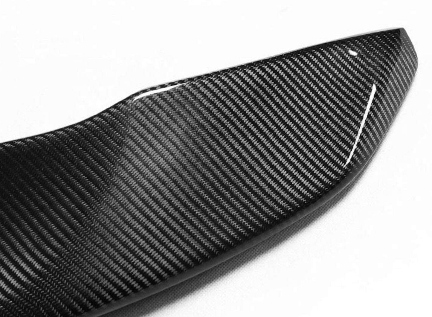 Tesla Model Y Carbon Fiber Aggreesive High-Kick Rear Spoiler