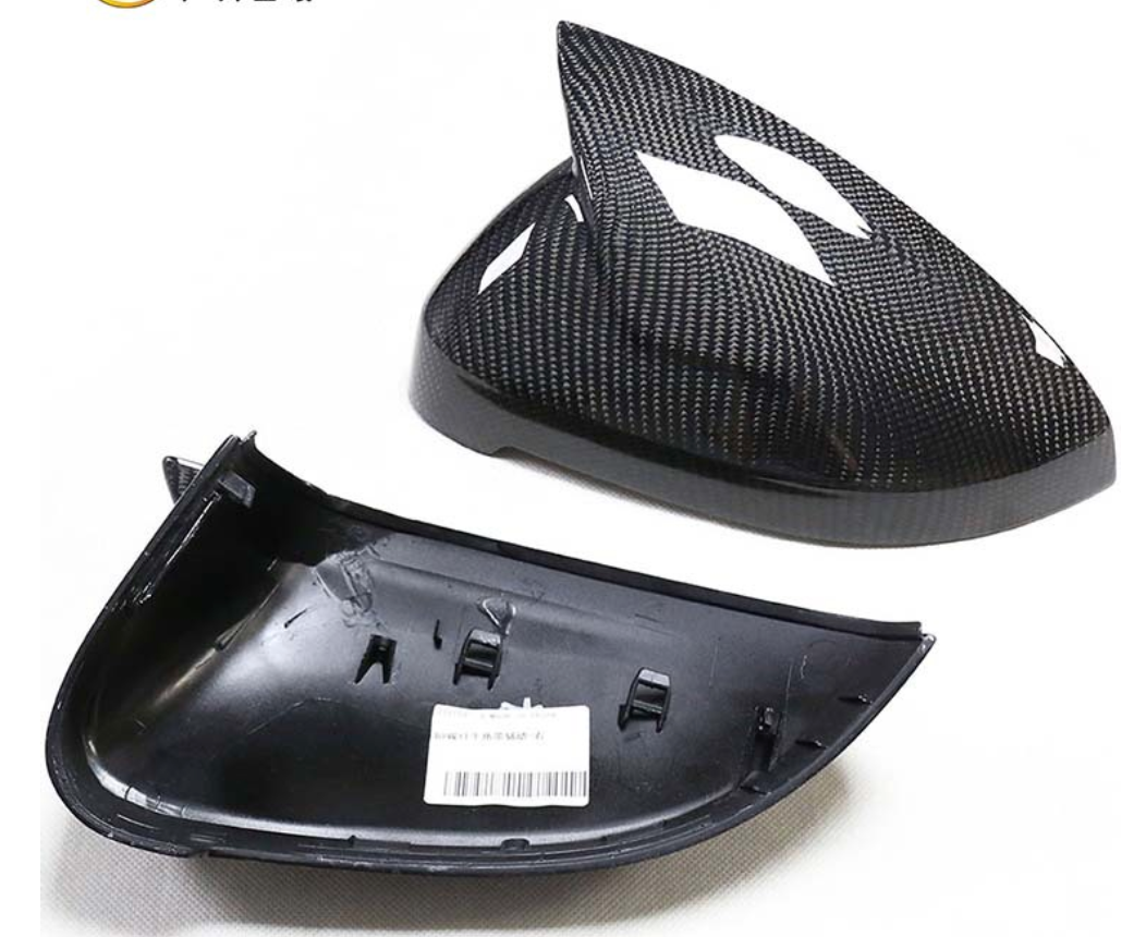 Audi B9 A5/S5/RS5 Carbon Fiber Side Mirror Cap with M-Fin