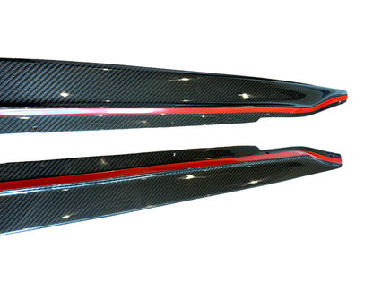 BMW G80/G82/G83 M3/M4 Dry Carbon Fiber MHC Style Side Skirts Extension