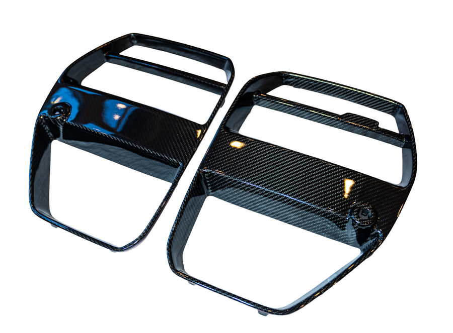 BMW M3/M4 G80 G82 G83 V-Style Dry Carbon Fiber Front Grille