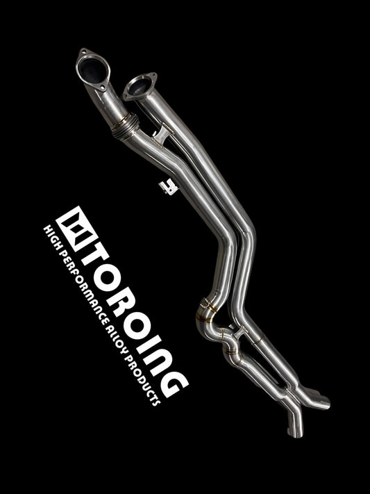 Toroing BMW G8X M2/M3/M4 GT4 Style High-Flow Equal-Length Midpipe – S58 Track Edition