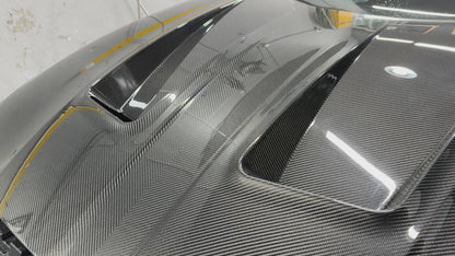 BMW G80/G82/G83 M3/M4 AN-Style Full Dry Carbon Fiber & Kevlar Vented Hood