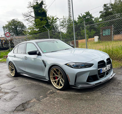 BMW G80/G82/G83 M3/M4 Dry Carbon Fiber V-Style Front Lip Spoiler